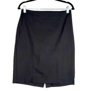 Van Heusen Black Business Career Pencil Skirt Size 6